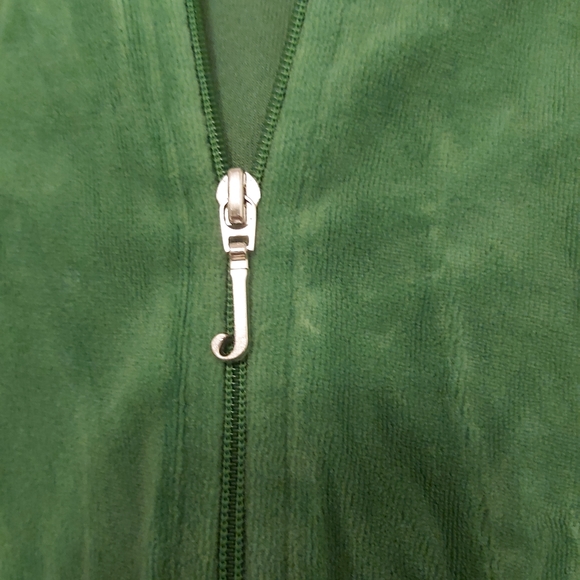 Green Vintage Juicy Couture Jacket - Picture 3 of 4